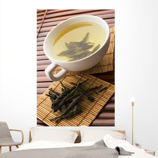 Green Tea White Cup
