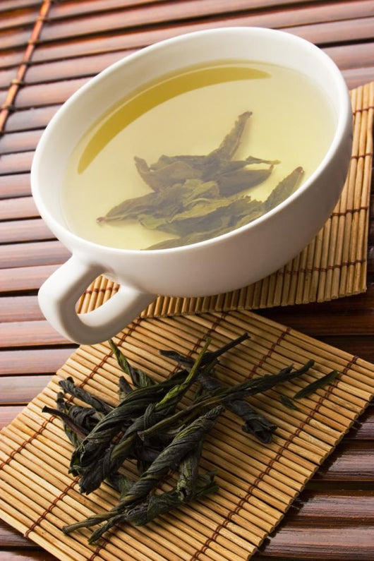 Green Tea White Cup