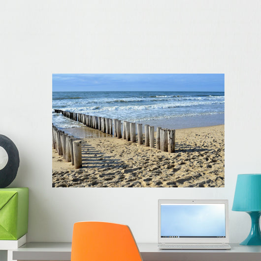 Breakwaters Beach North Sea