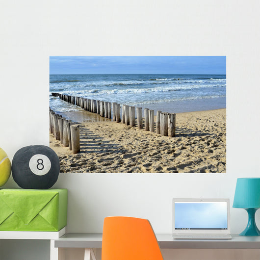 Breakwaters Beach North Sea