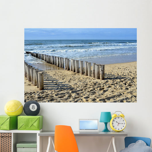 Breakwaters Beach North Sea