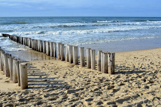 Breakwaters Beach North Sea