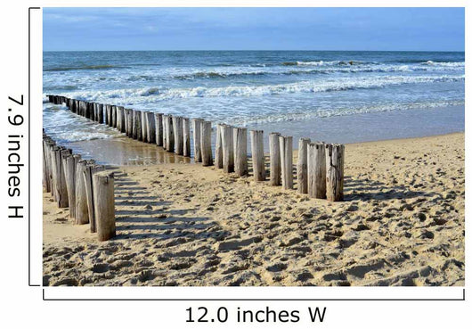 Breakwaters Beach North Sea