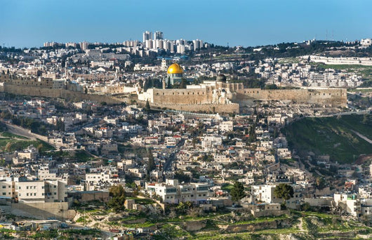 Panorama from Mount Olives