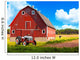 American Farmland with Blue
