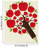 Red Apples Tree Pencil