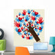 Love Hands Concept Pencil Wall Mural