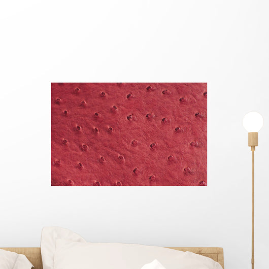 Faux Ostrich Leather Wall Mural