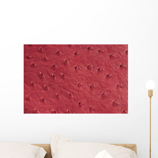 Faux Ostrich Leather Wall Mural