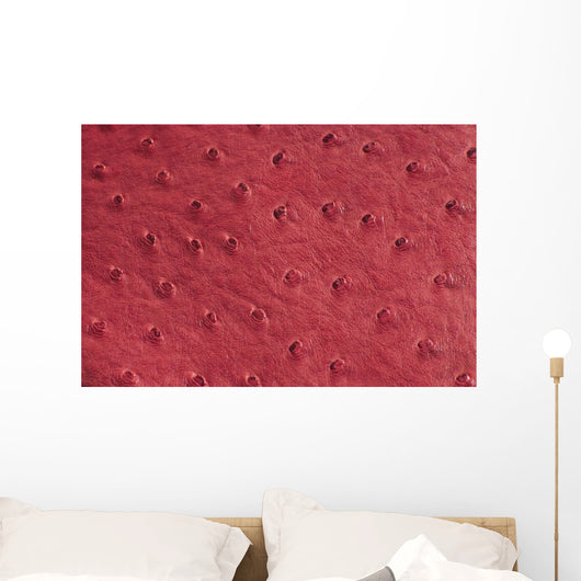 Faux Ostrich Leather Wall Mural