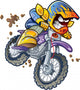 Bmx Dirt Bike Rider