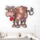 Cow Wall Decal