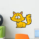 Cartoon Kitten Wall Decal