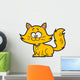 Cartoon Kitten Wall Decal