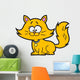 Cartoon Kitten Wall Decal