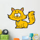 Cartoon Kitten Wall Decal