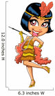 Flapper Wall Decal