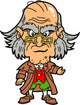 Scrooge Wall Decal