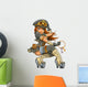 Sexy Steampunk Aviator Wall Decal