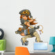 Sexy Steampunk Aviator Wall Decal