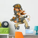 Sexy Steampunk Aviator Wall Decal