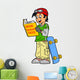 Skateboard Tricks Wall Decal