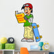 Skateboard Tricks Wall Decal
