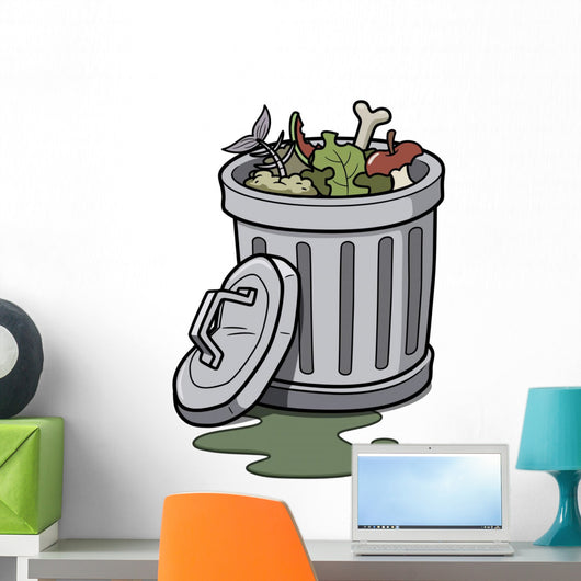 Vector Illustration Trash Can
