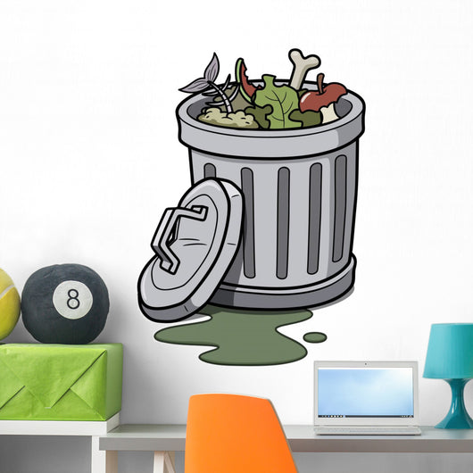 Vector Illustration Trash Can