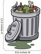 Vector Illustration Trash Can