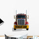 Red Truck With Banner Wall Decal