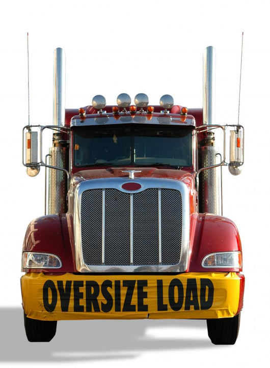 Red Truck With Banner Wall Decal