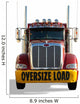 Red Truck With Banner Wall Decal