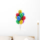 Colorful Balloons White