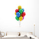 Colorful Balloons White