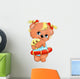 Bear Girl Wall Decal