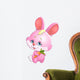 rabbit and carrot Wall Decal