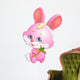 rabbit and carrot Wall Decal