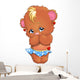 bear girl Wall Decal