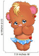 bear girl Wall Decal