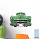 Oldtimer Classic Green Retro Car Wall Mural
