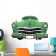 Oldtimer Classic Green Retro Car Wall Mural