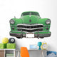 Oldtimer Classic Green Retro Car Wall Mural