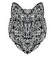 Pattern Shape Wolf