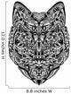 Pattern Shape Wolf