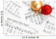 Music Notes With Christmas Carol Wall Mural