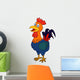 Rooster Cartoon Wall Decal