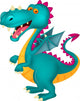 Dragon Cartoon Wall Decal