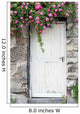 Trailing Roses on Garden Door Wall Mural