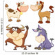 Cute Cartoon Animal Set